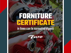 Sicurezza antincendio a 360°.