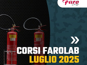 La formazione professionale come tecnico manutentore antincendio continua anche a luglio.