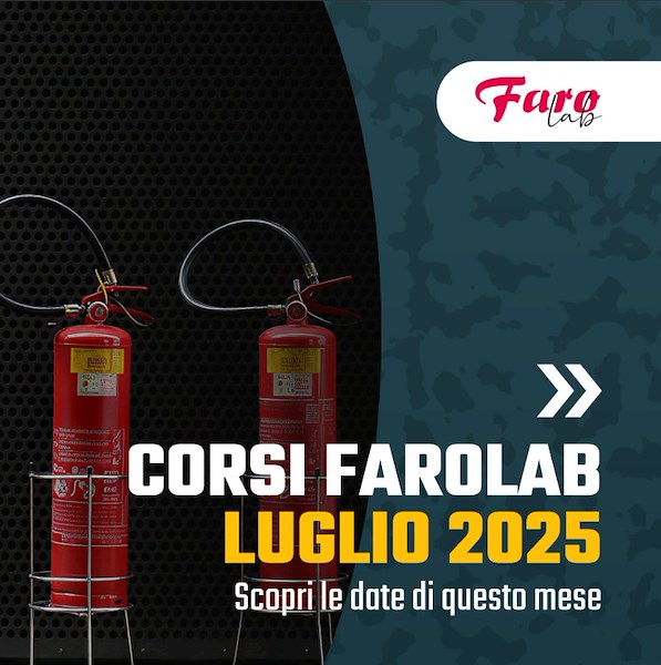 La formazione professionale come tecnico manutentore antincendio continua anche a luglio.