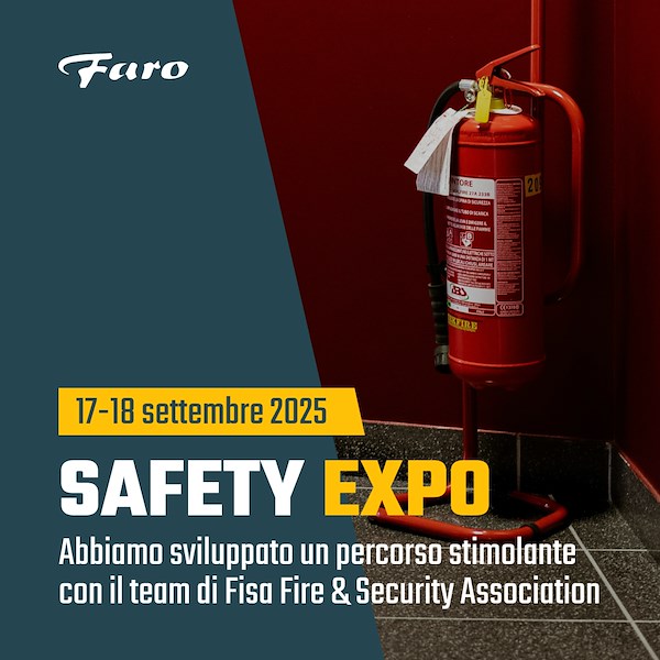 Orgogliosi di contribuire alla sicurezza antincendio con FiSA